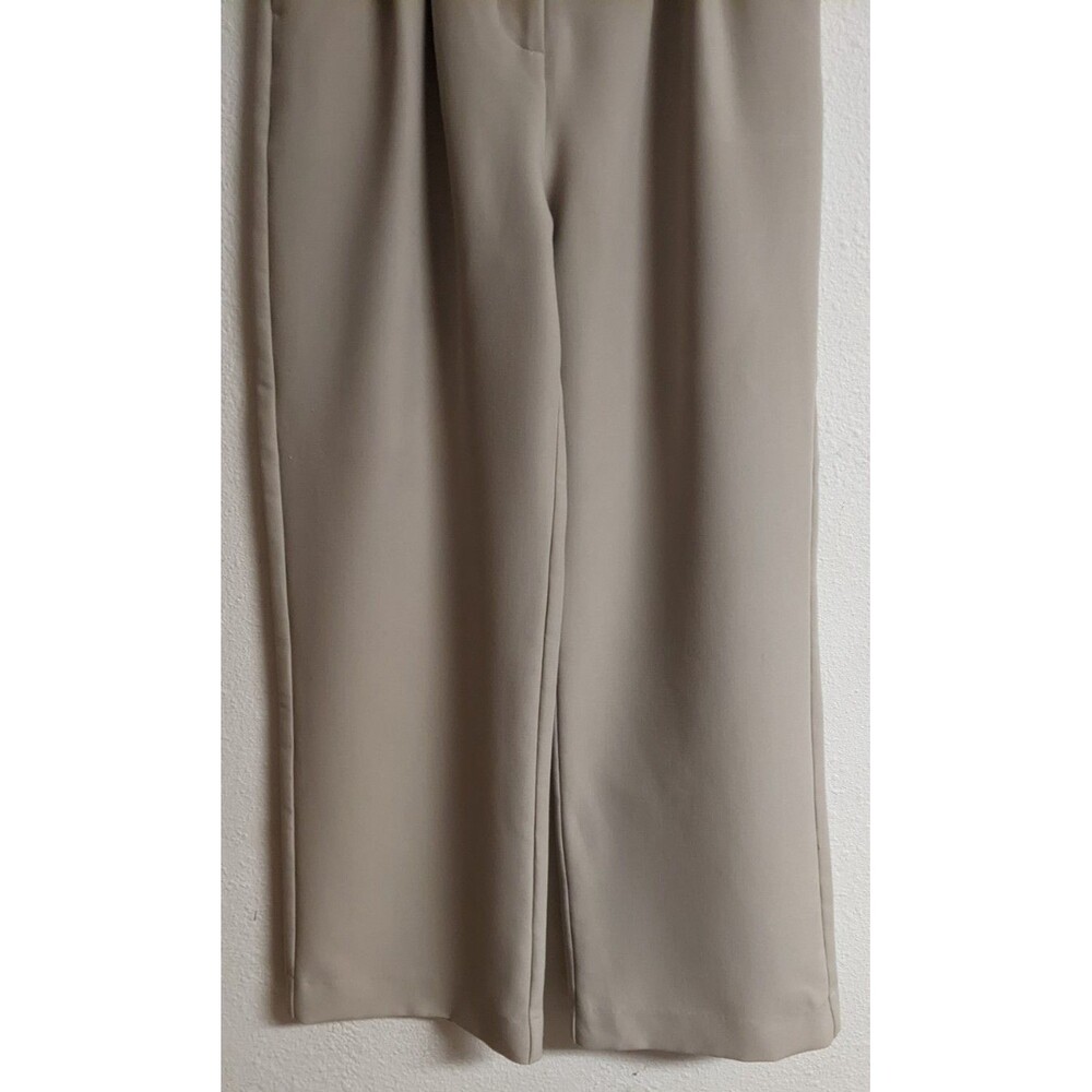 Women's Abercrombie & Fitch Sloane Tan Tailored Wide Leg Pant 29/8 - Picture 5 of 13